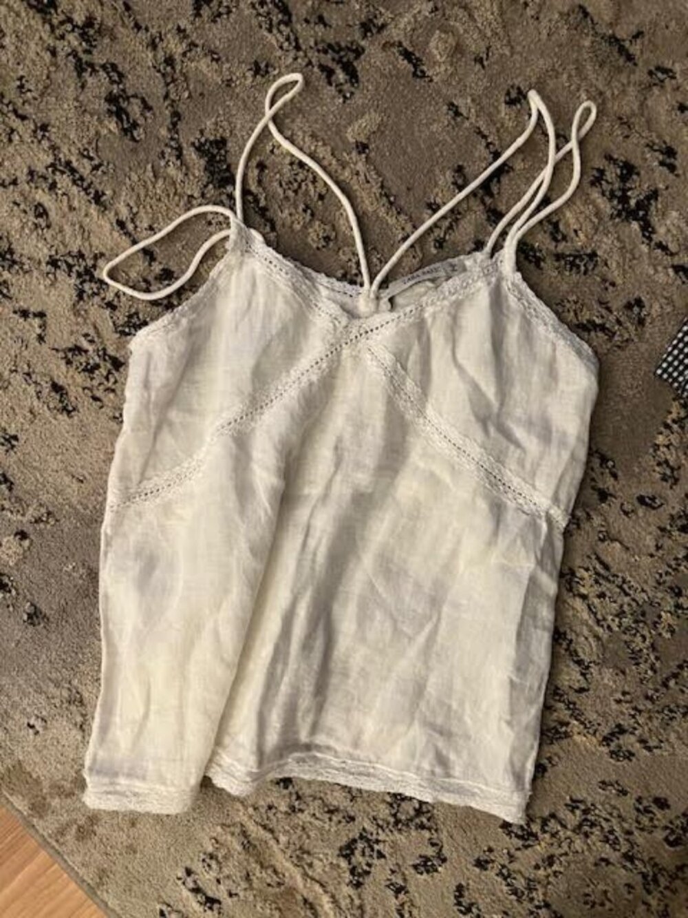 Zara Basics White Tank